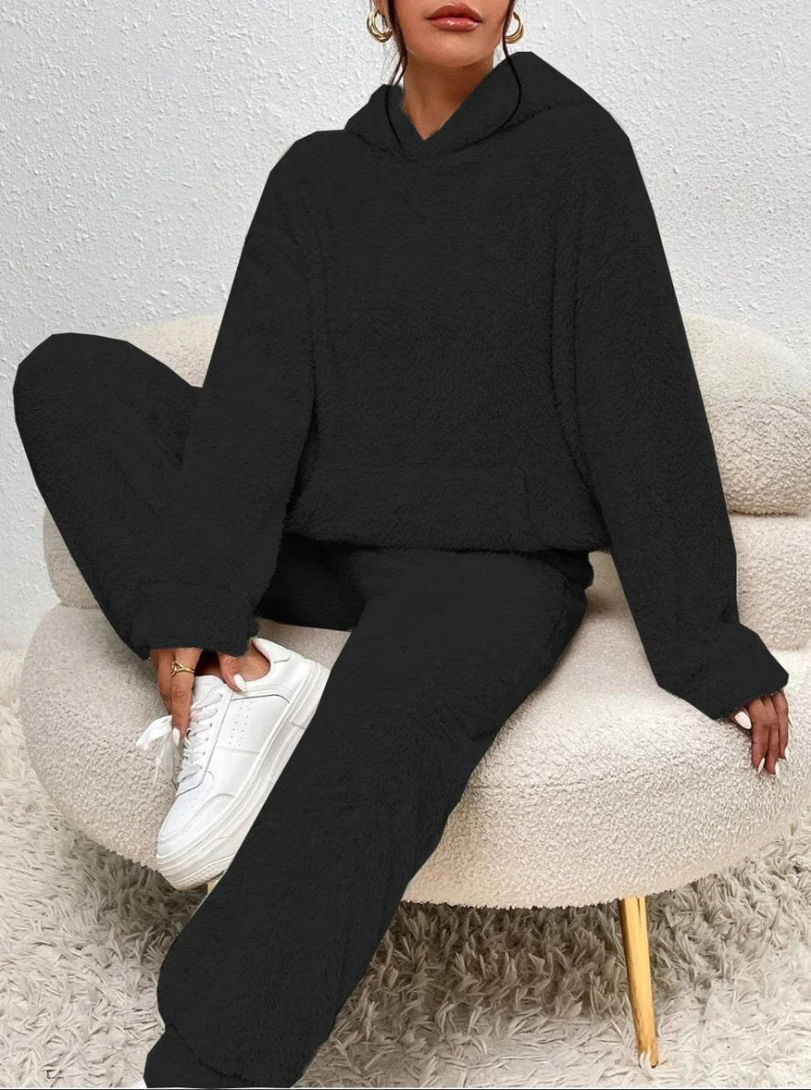 LANA TEDDY SET - Ultra-bekväm loungewear för mysiga vinterdagar