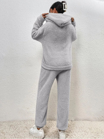 LANA TEDDY SET - Ultra-bekväm loungewear för mysiga vinterdagar