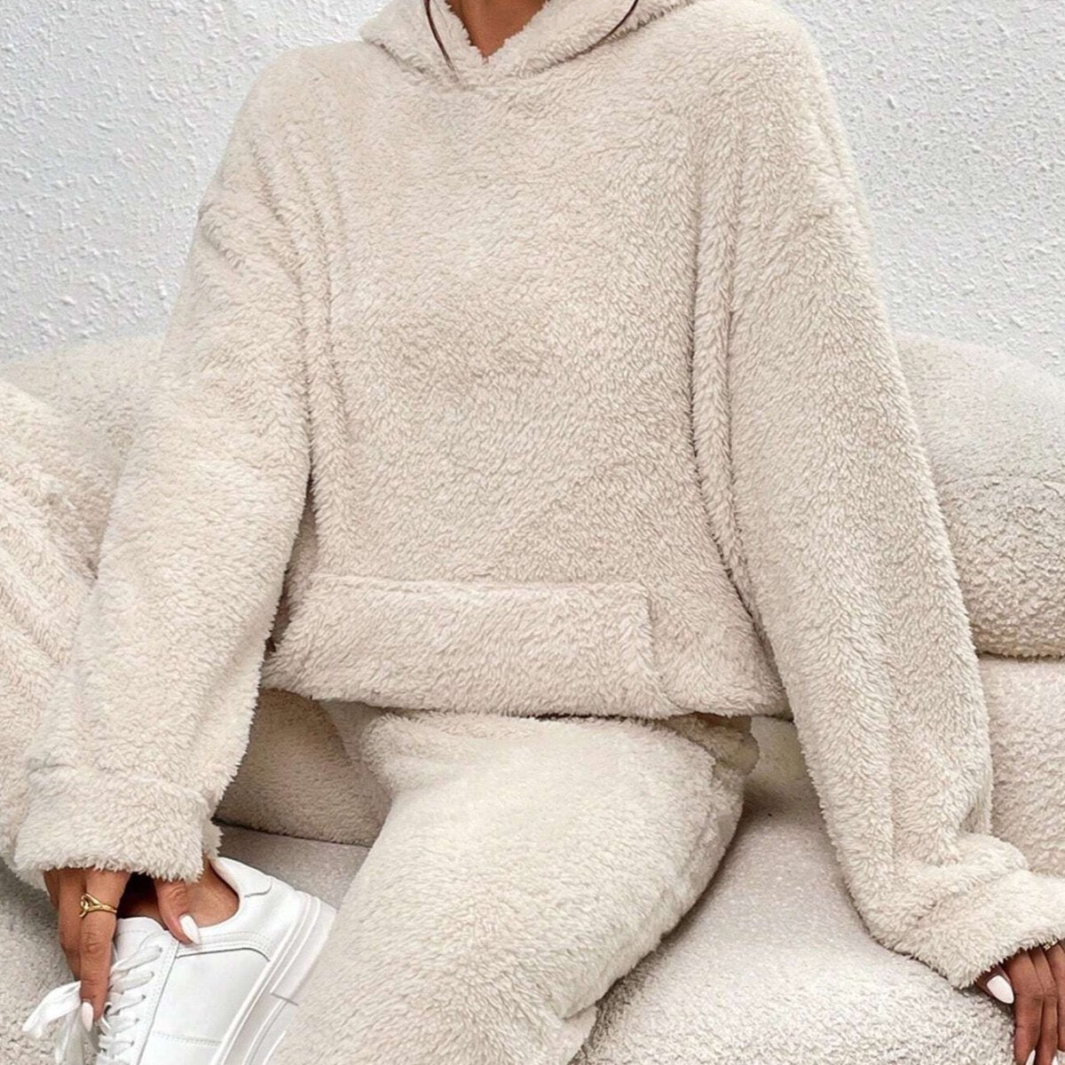 LANA TEDDY SET - Ultra-bekväm loungewear för mysiga vinterdagar