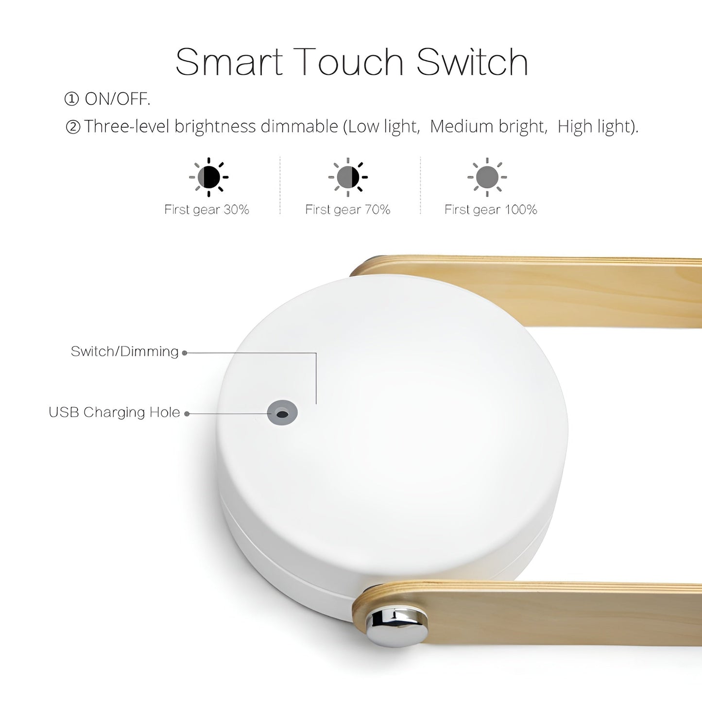 Carvallo – Lyxig Fällbar LED-Lampa med Skandinavisk Design för Ditt Inre