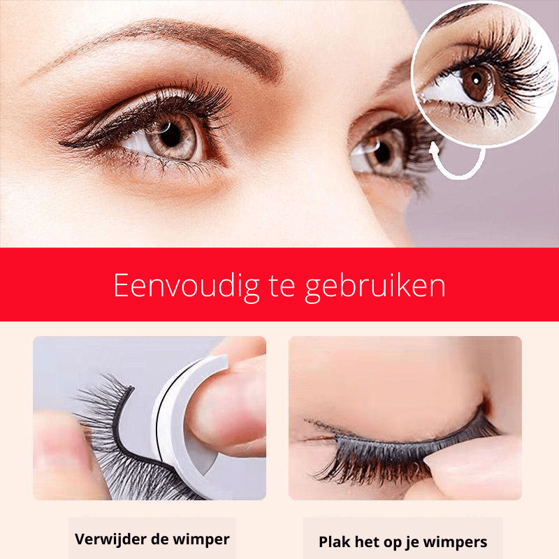 LashPerfect - Återanvändbara självhäftande fransar för en bekväm glamour