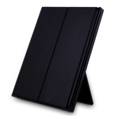 Makeup Spegel med LED-lampor och Trifold Design