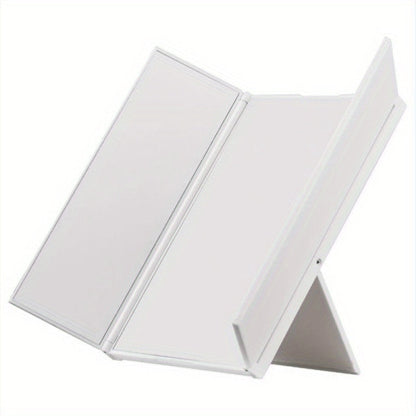 Makeup Spegel med LED-lampor och Trifold Design