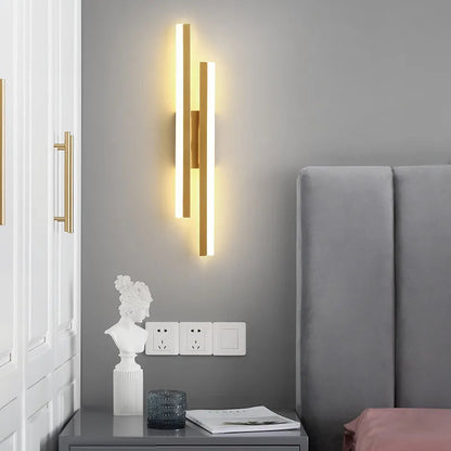 LumiGlow LED Vägglampa – Elegant Minimalistisk Belysning för Moderna Interiörer