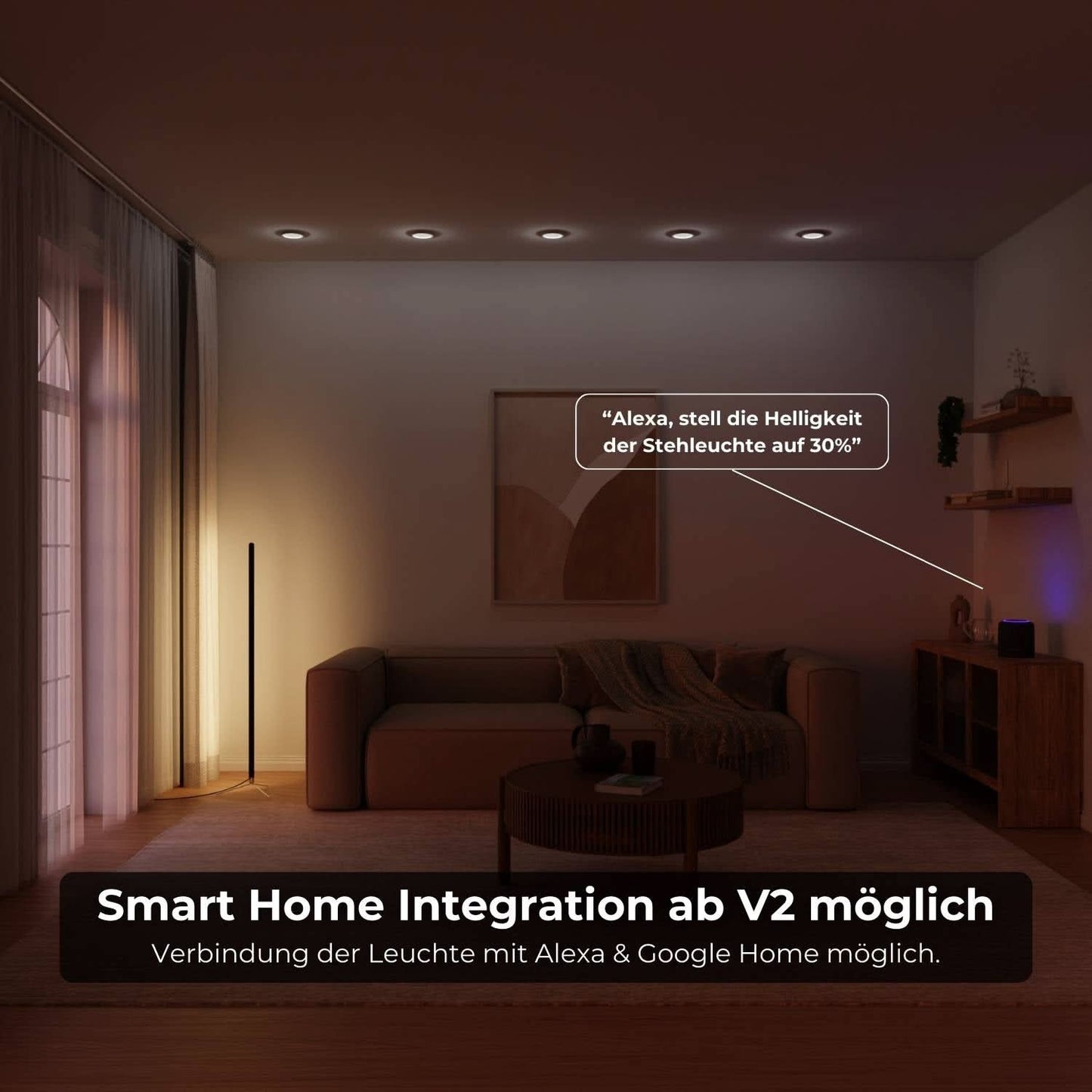 Levana Designer Golvlampa