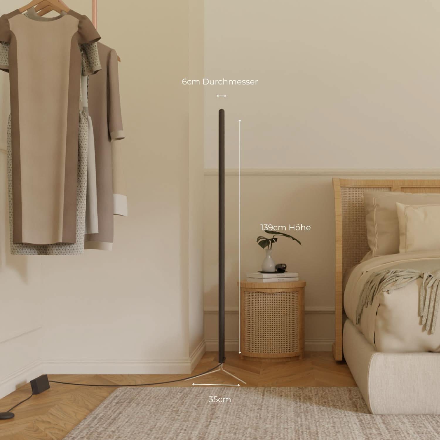 Levana Designer Golvlampa