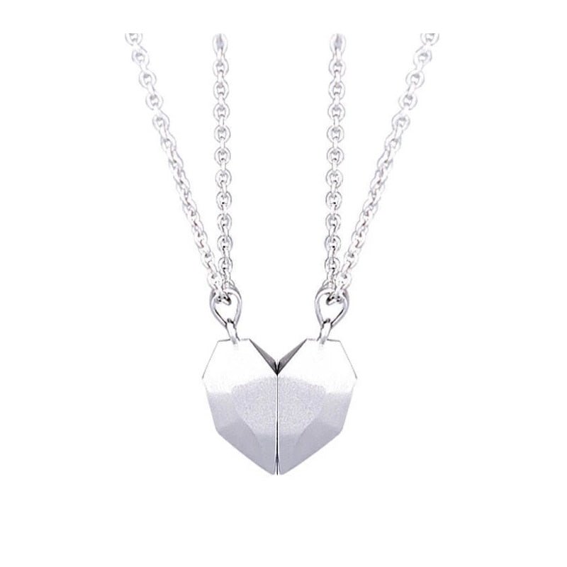 Lexy Couple Necklace - 2-i-1 Magnetisk hjärtberlock för förälskade