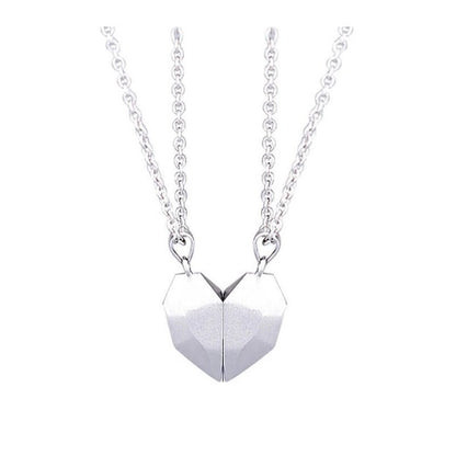 Lexy Couple Necklace - 2-i-1 Magnetisk hjärtberlock för förälskade