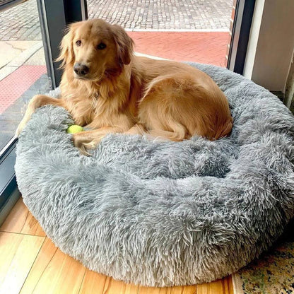 Ortopedisk Plush Donut Hundsäng