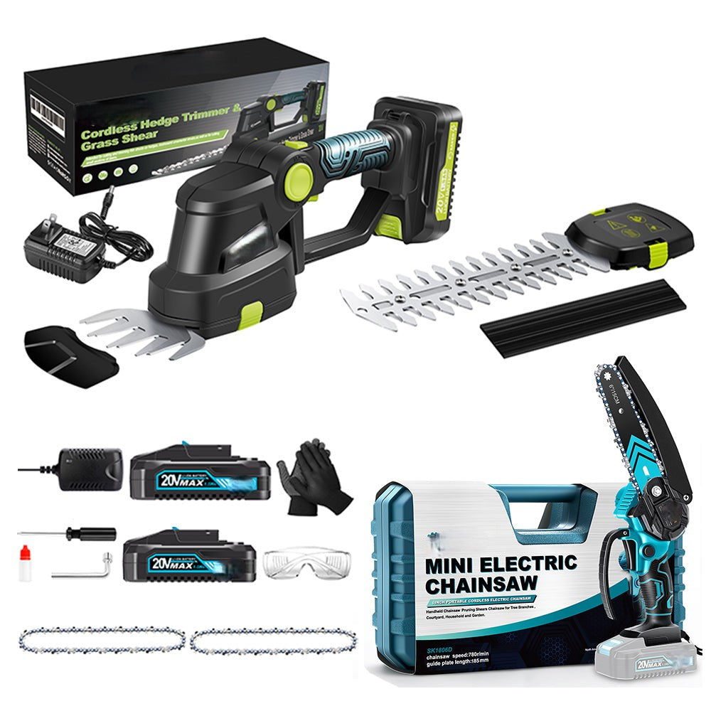 Elektrisk kedjesåg slipad lättviktig för beskärning