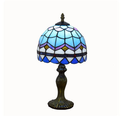 Lioris | Elegant Medelhavsglasbordslampa för heminredning