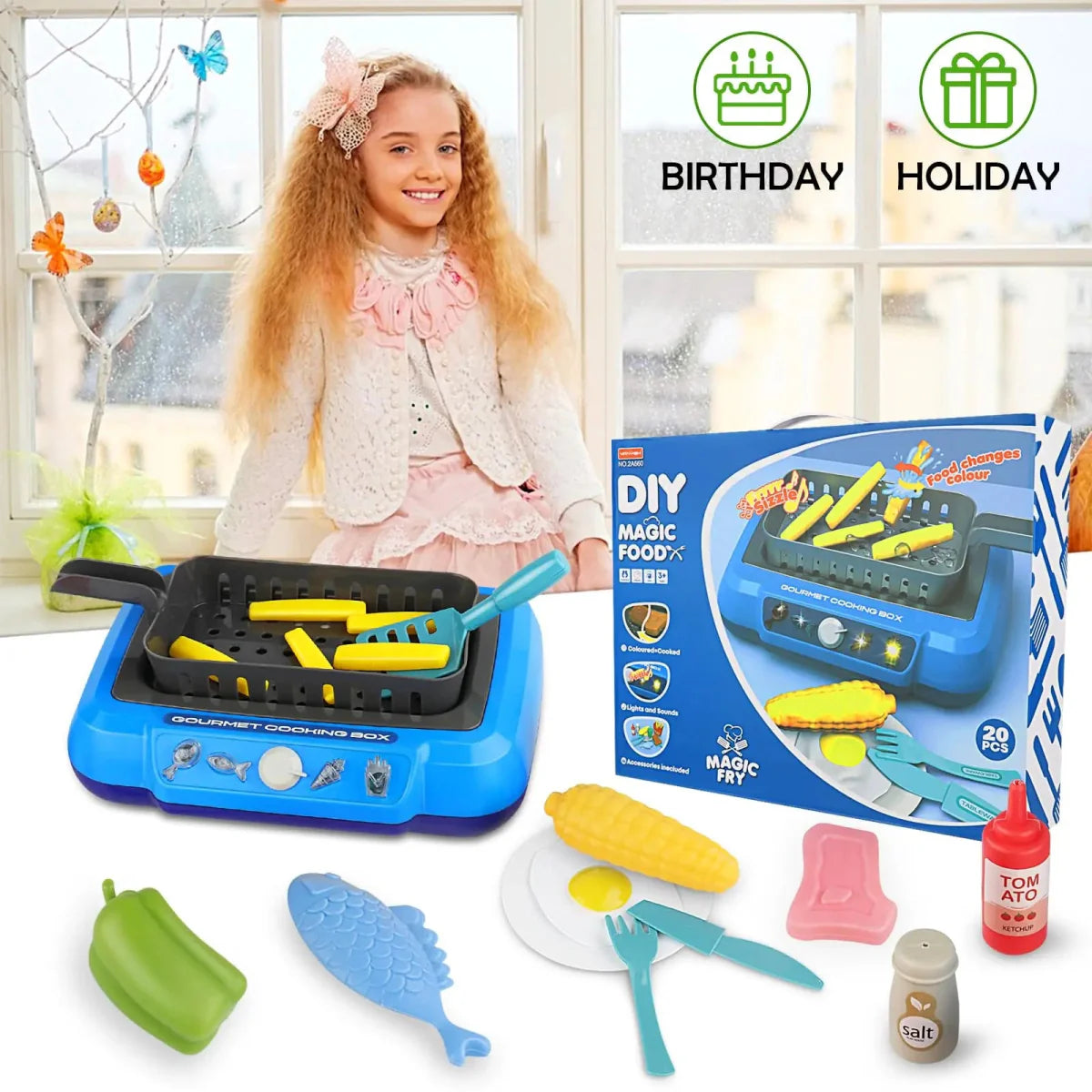 LittleChef - Färggårdig barnkökset för fantasifulla matlagningsäventyr