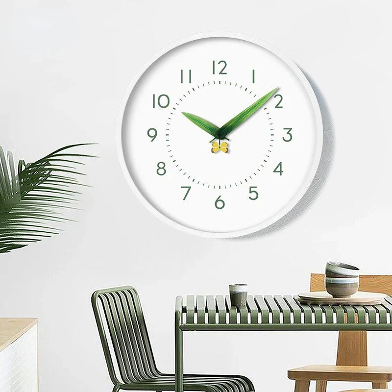 NatureTick – Konstnärlig väckarklocka med ljudlös mekanism för naturliga inredningstillbehör