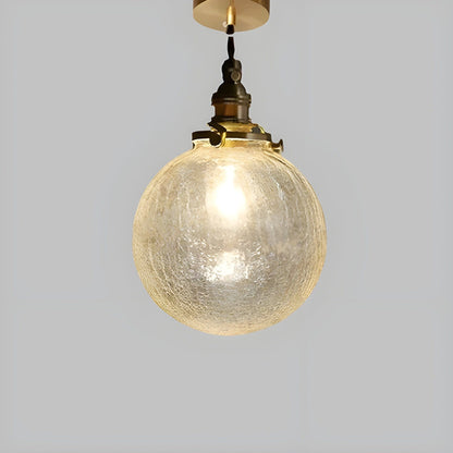 GlossyGlass Light - Nordisk kristallglas minimalistisch hängande lampa