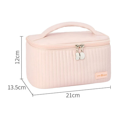 GlamCarry Bag - Stilig PU-läder kosmetikväska för kvinnor