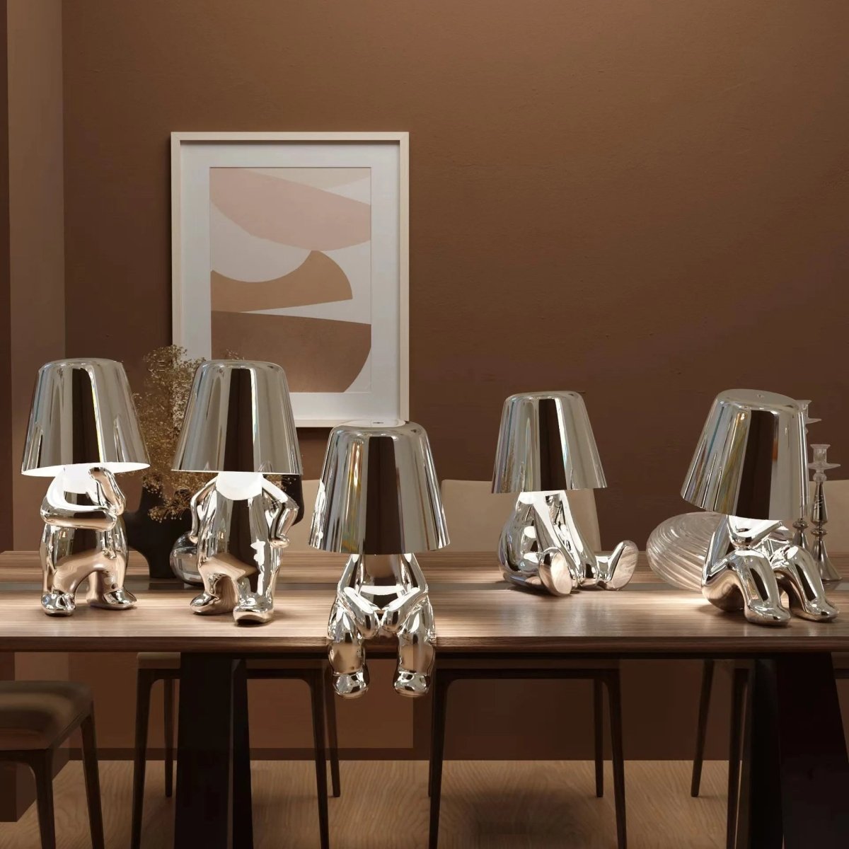 ATMOSEN – Dimbar LED-ljus med minimalistisk design &amp; justerbar ljusstyrka
