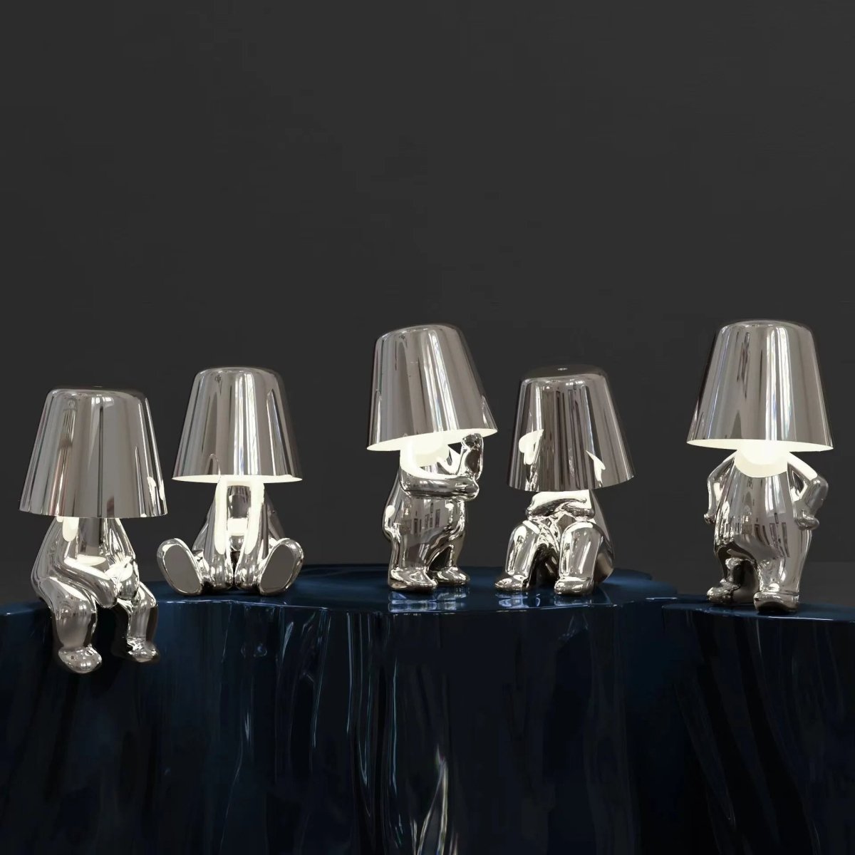 ATMOSEN – Dimbar LED-ljus med minimalistisk design &amp; justerbar ljusstyrka