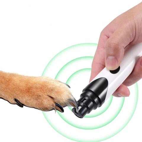 LUCKYNAIL – Tyst elektrisk nagelfil för husdjur med USB-laddning