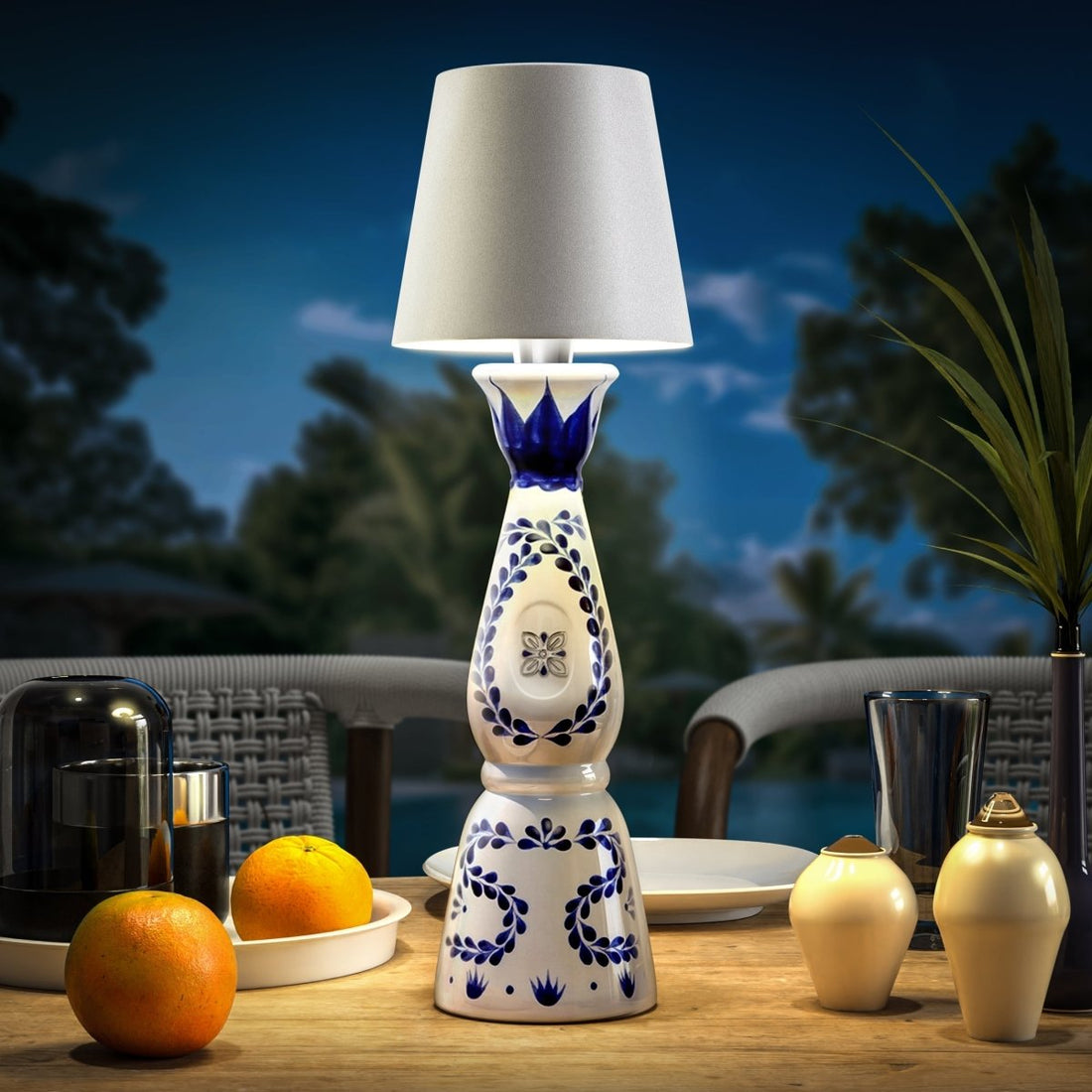 LumiBottle – Kabel-lampa för flaskor med varmvit LED-ljus