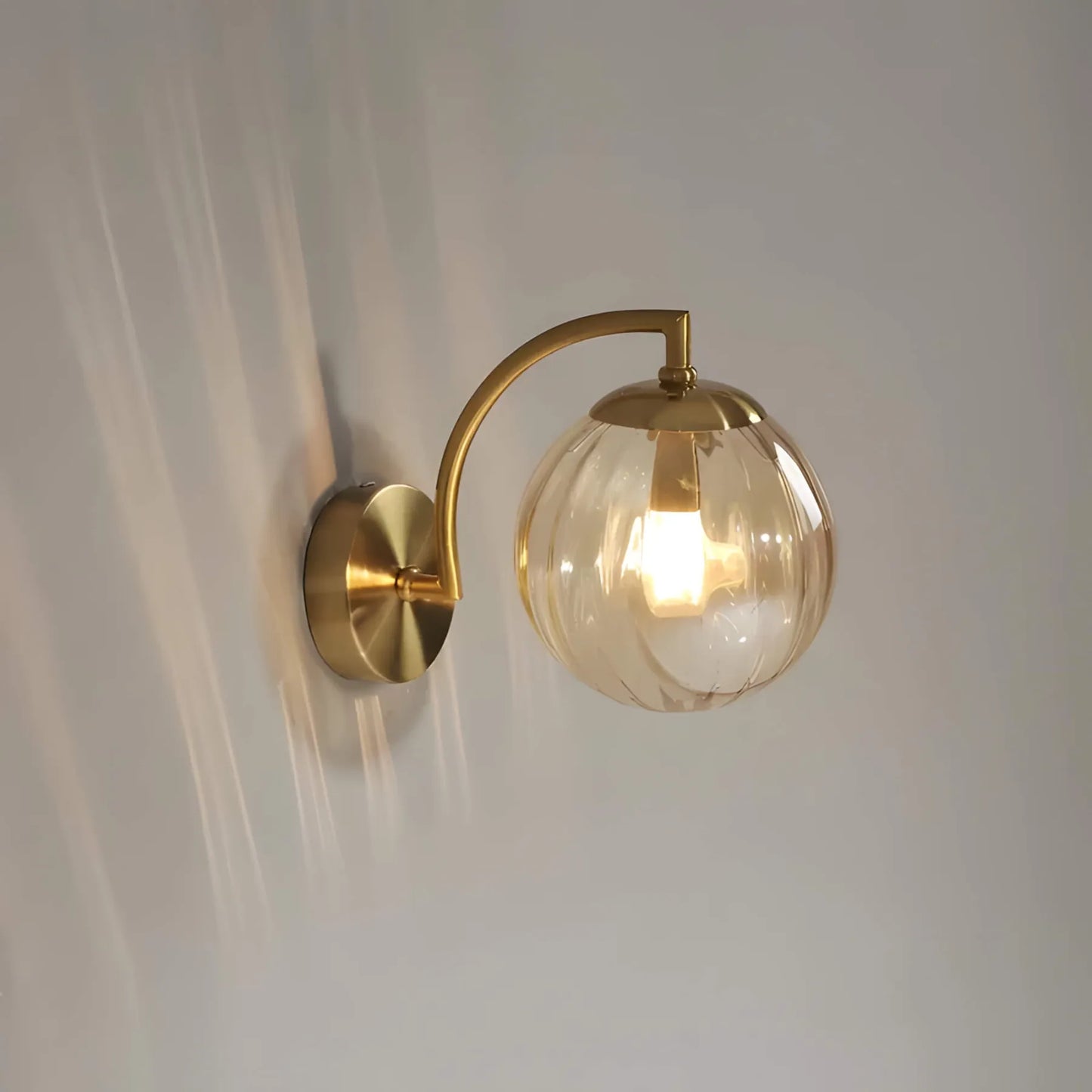 ColorBreeze Light – Minimalistisk LED-Glas Vägglampa