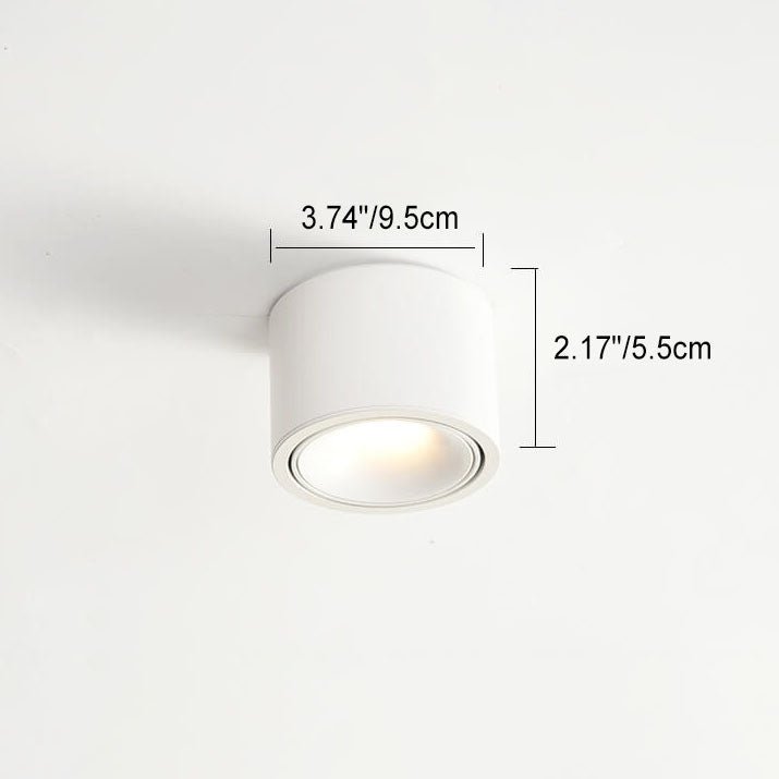LumiDisk - Modern, minimalistisk LED-taklampa för fokuserad belysning