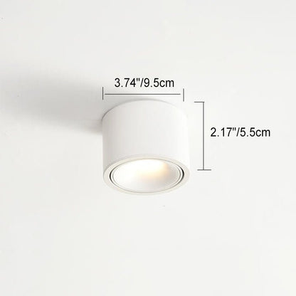 LumiDisk - Modern, minimalistisk LED-taklampa för fokuserad belysning