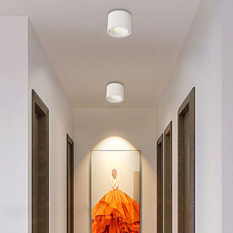 LumiDisk - Modern, minimalistisk LED-taklampa för fokuserad belysning