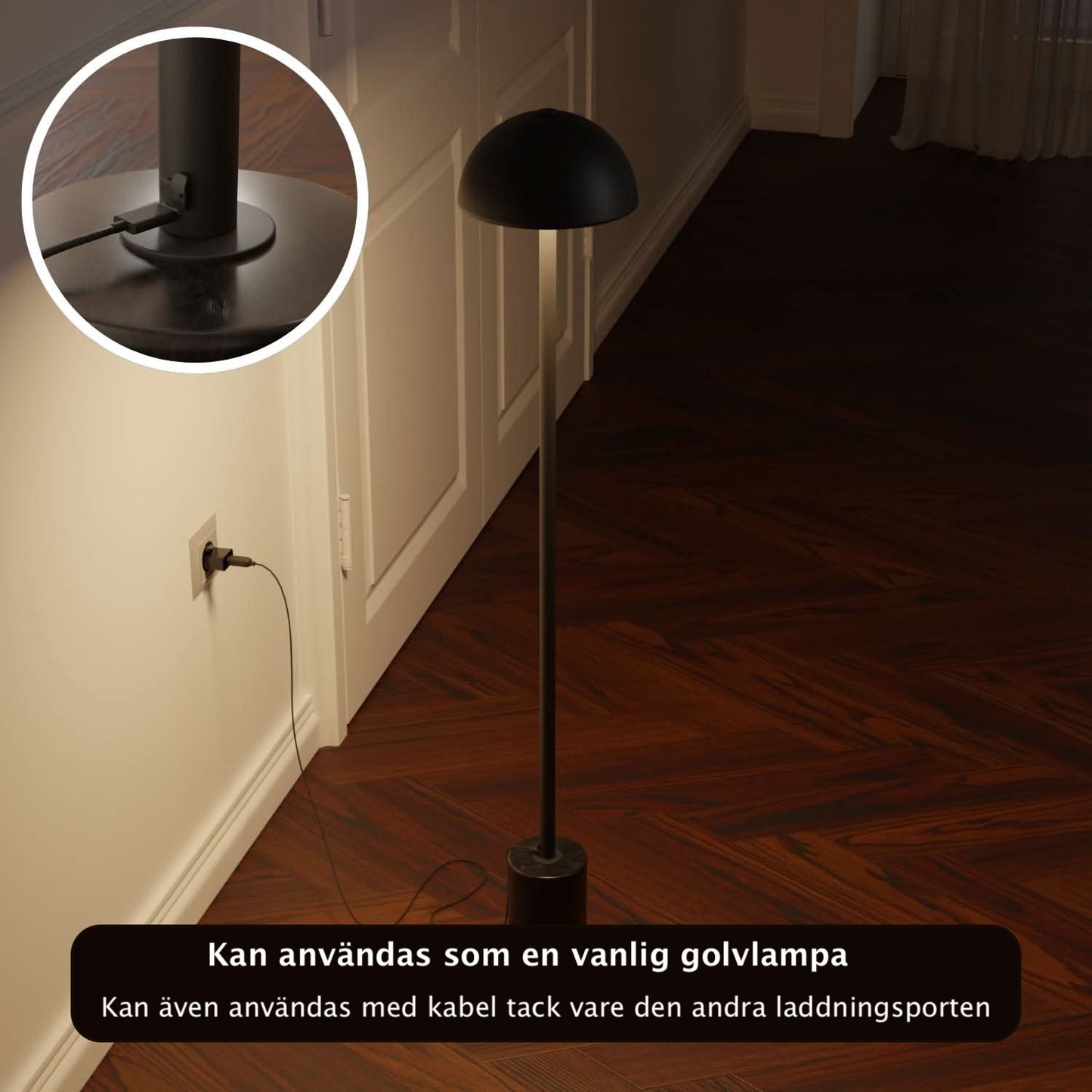 Aurora Batteridriven Golvlampa