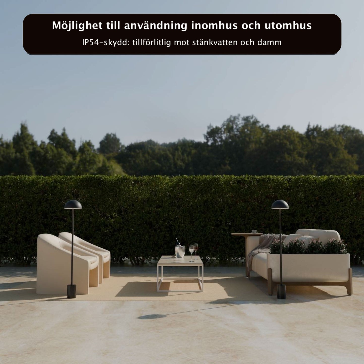 Aurora Batteridriven Golvlampa