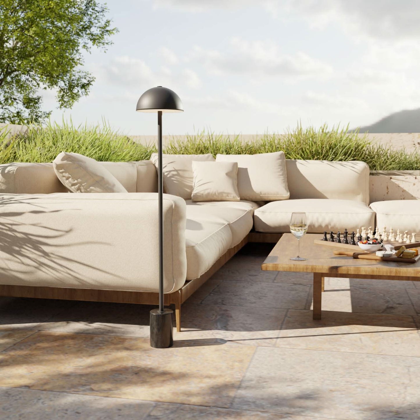 Aurora Batteridriven Golvlampa