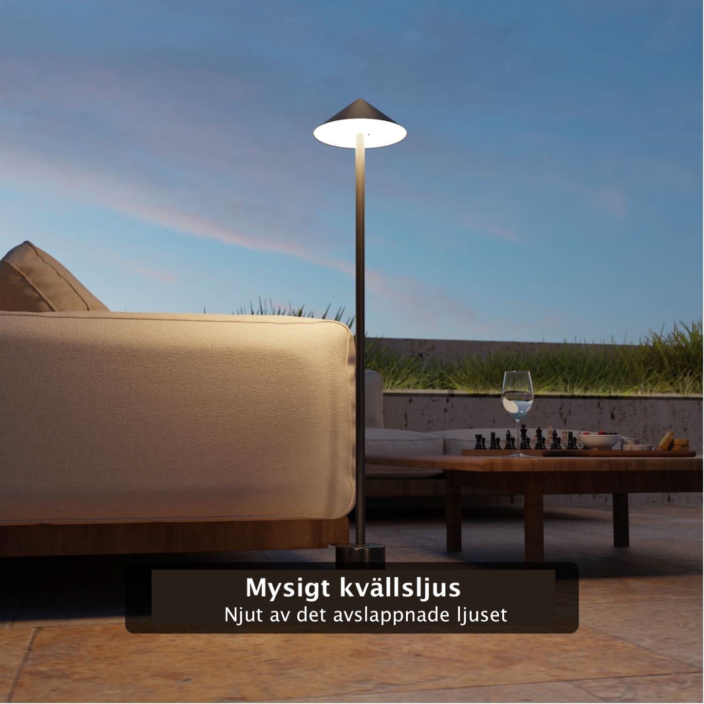 Saphira Akku Golvlampa