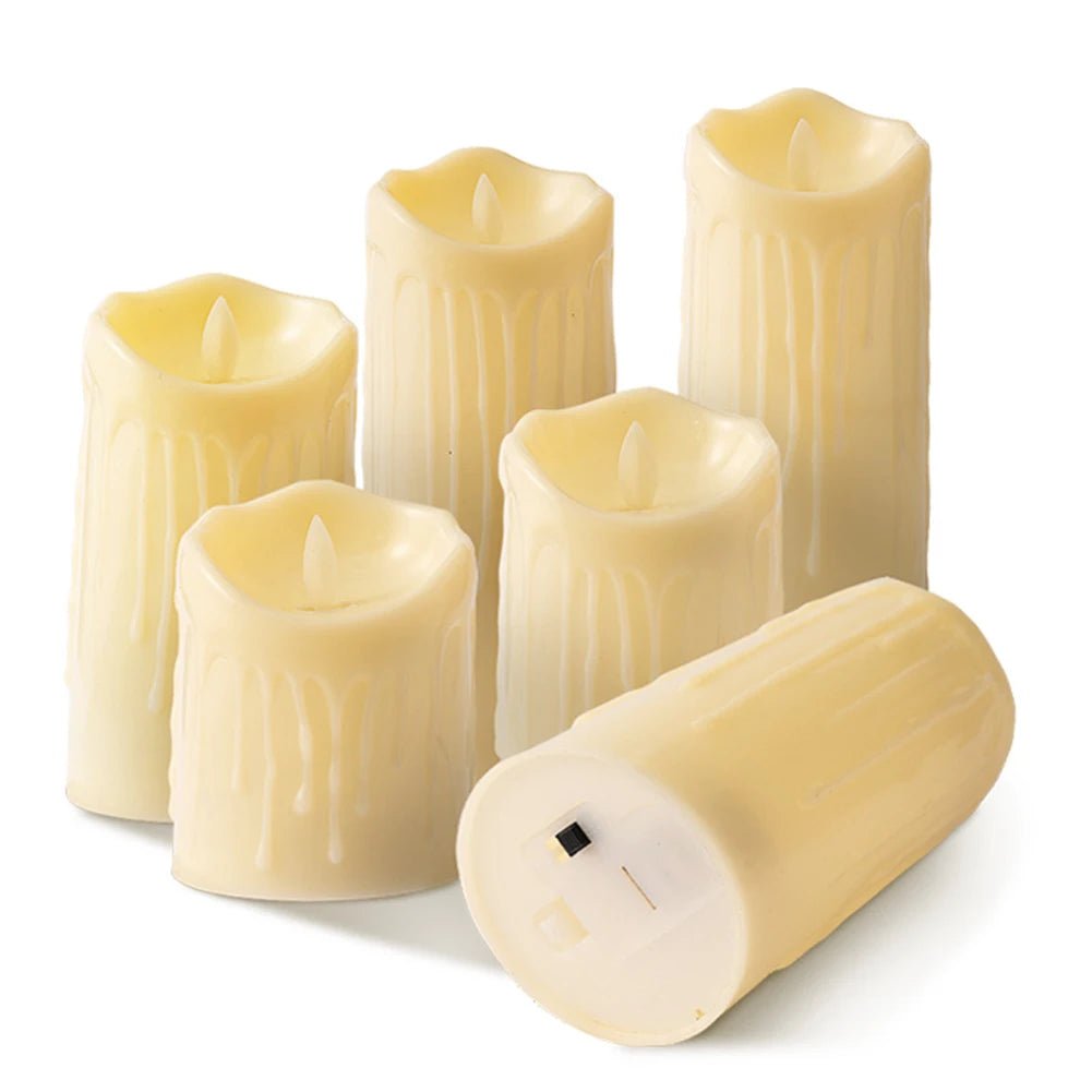 LumiFlame - LED-ljus med realistiskt fladdrande ljus