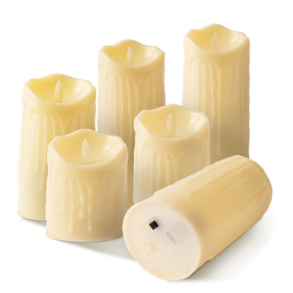 LumiFlame - LED-ljus med realistiskt fladdrande ljus