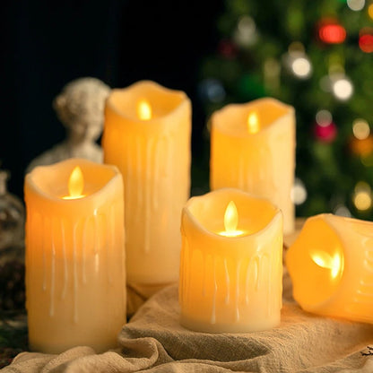 LumiFlame - LED-ljus med realistiskt fladdrande ljus