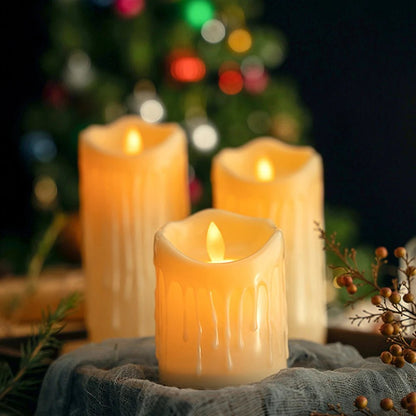 LumiFlame - LED-ljus med realistiskt fladdrande ljus