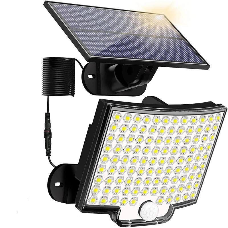 LUMIGUARD – Solarlampa med LED för utomhusbruk med rörelsesensor för ultimat säkerhet