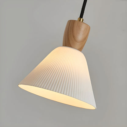 SereniGlow Light - Keramisk Japansk LED Pendellampa