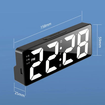 LumiTime – LED Digital Klocka med Temperaturvisning