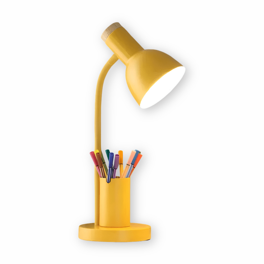 LumoDesk – LED-bordslampa med pennhållare för organisation och belysning