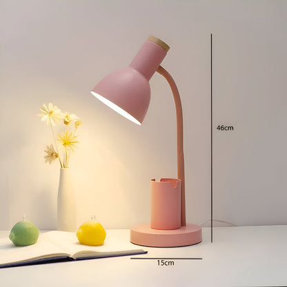 LumoDesk – LED-bordslampa med pennhållare för organisation och belysning