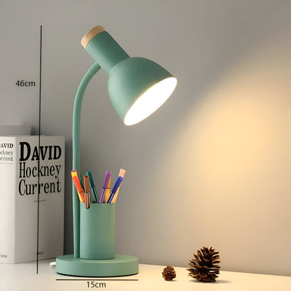 LumoDesk – LED-bordslampa med pennhållare för organisation och belysning