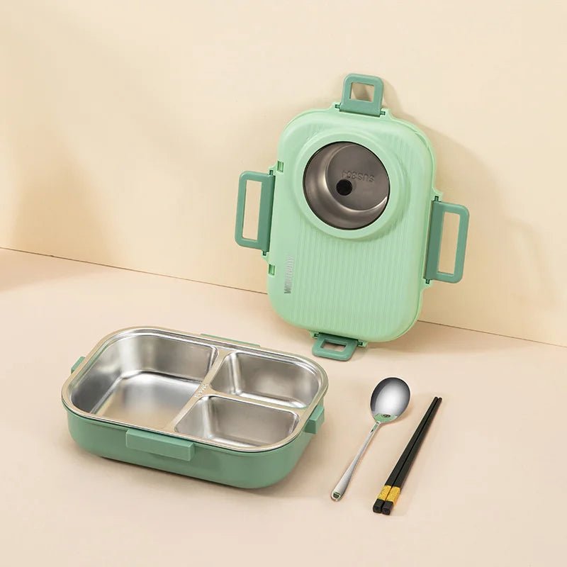 LUNCHMATE – rostfri lunchlåda med 3 fack för färska och organiserade måltider