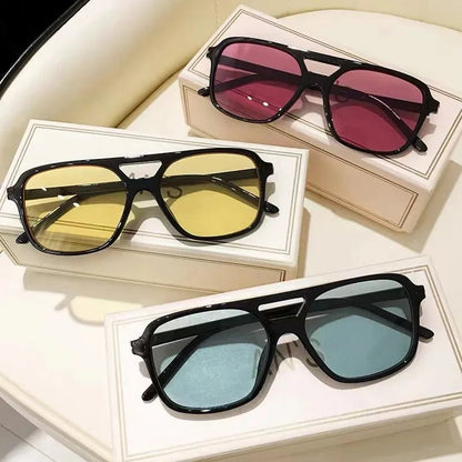 LUXEGLAM SKUGGOR – Retro Cat Eye Solglasögon med UV400 Skydd