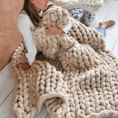 LuxeWool - DIY Chunky XL-ullgarn för stickning och hantverk