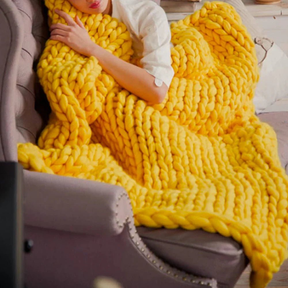 LuxeWool - DIY Chunky XL-ullgarn för stickning och hantverk