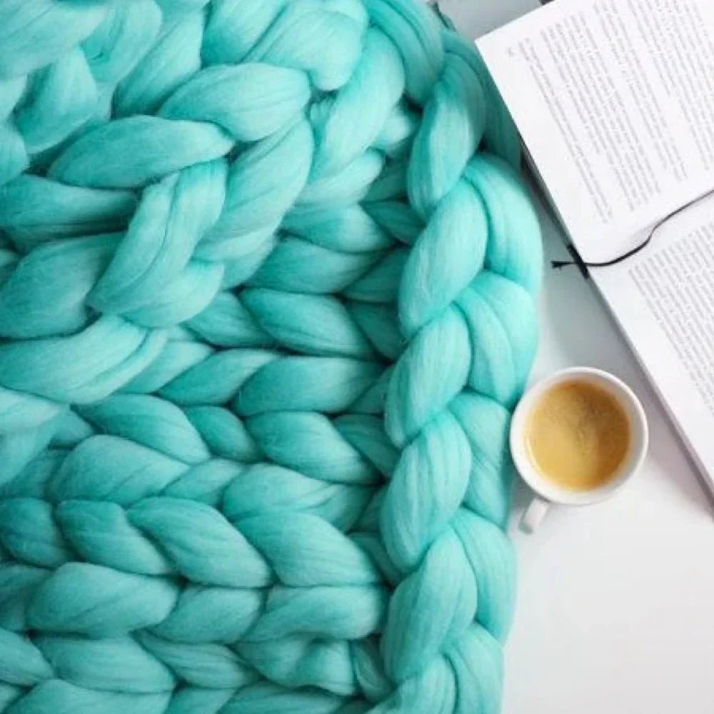 LuxeWool - DIY Chunky XL-ullgarn för stickning och hantverk