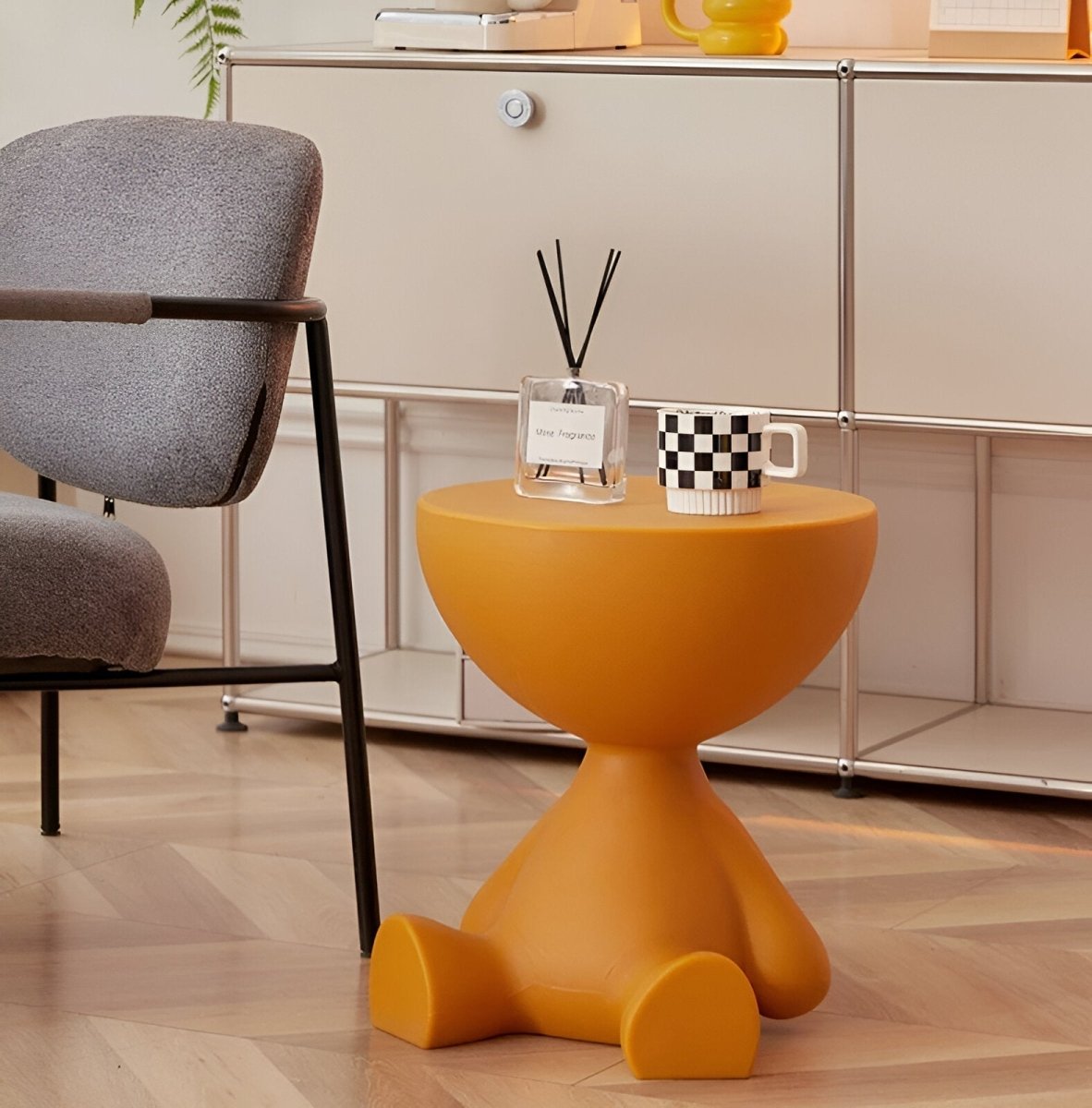 LUXROUND TABLE - Elegant rund soffbord för stilfullt boende