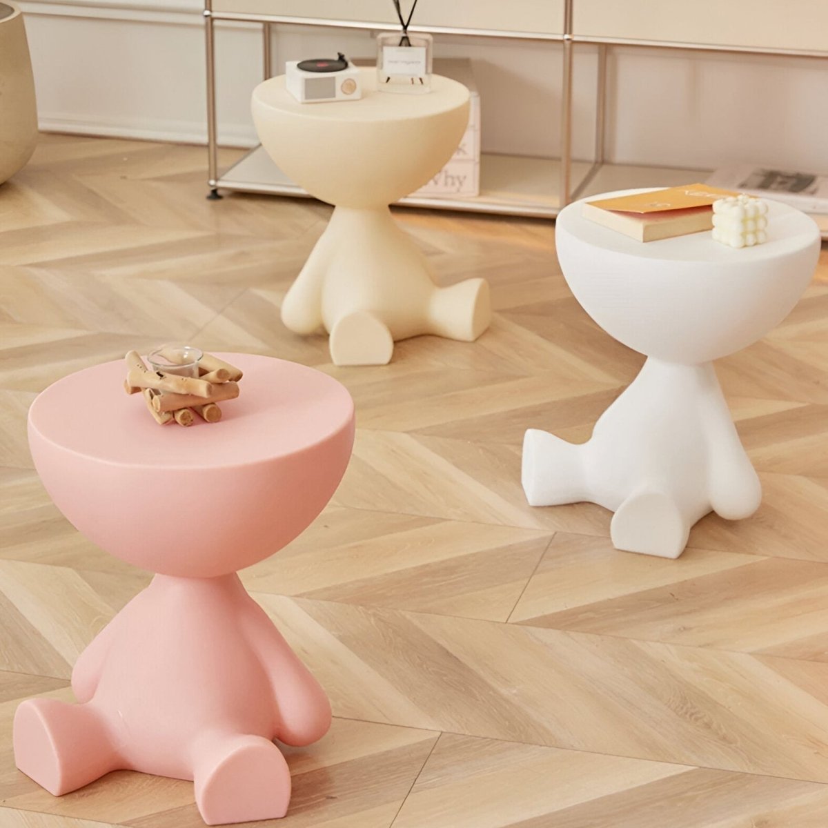 LUXROUND TABLE - Elegant rund soffbord för stilfullt boende