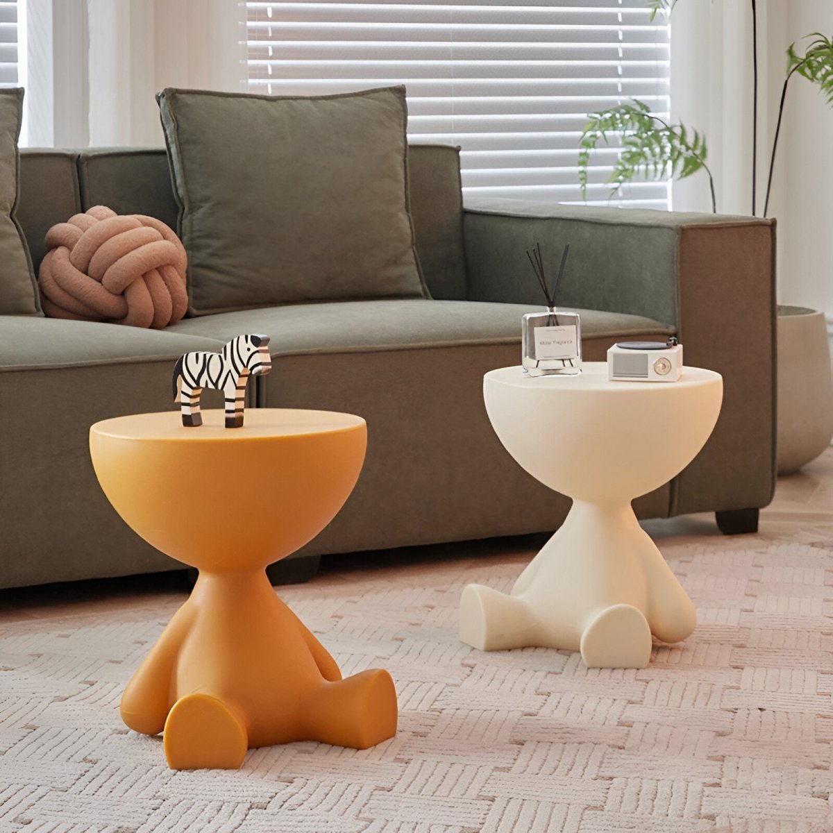 LUXROUND TABLE - Elegant rund soffbord för stilfullt boende