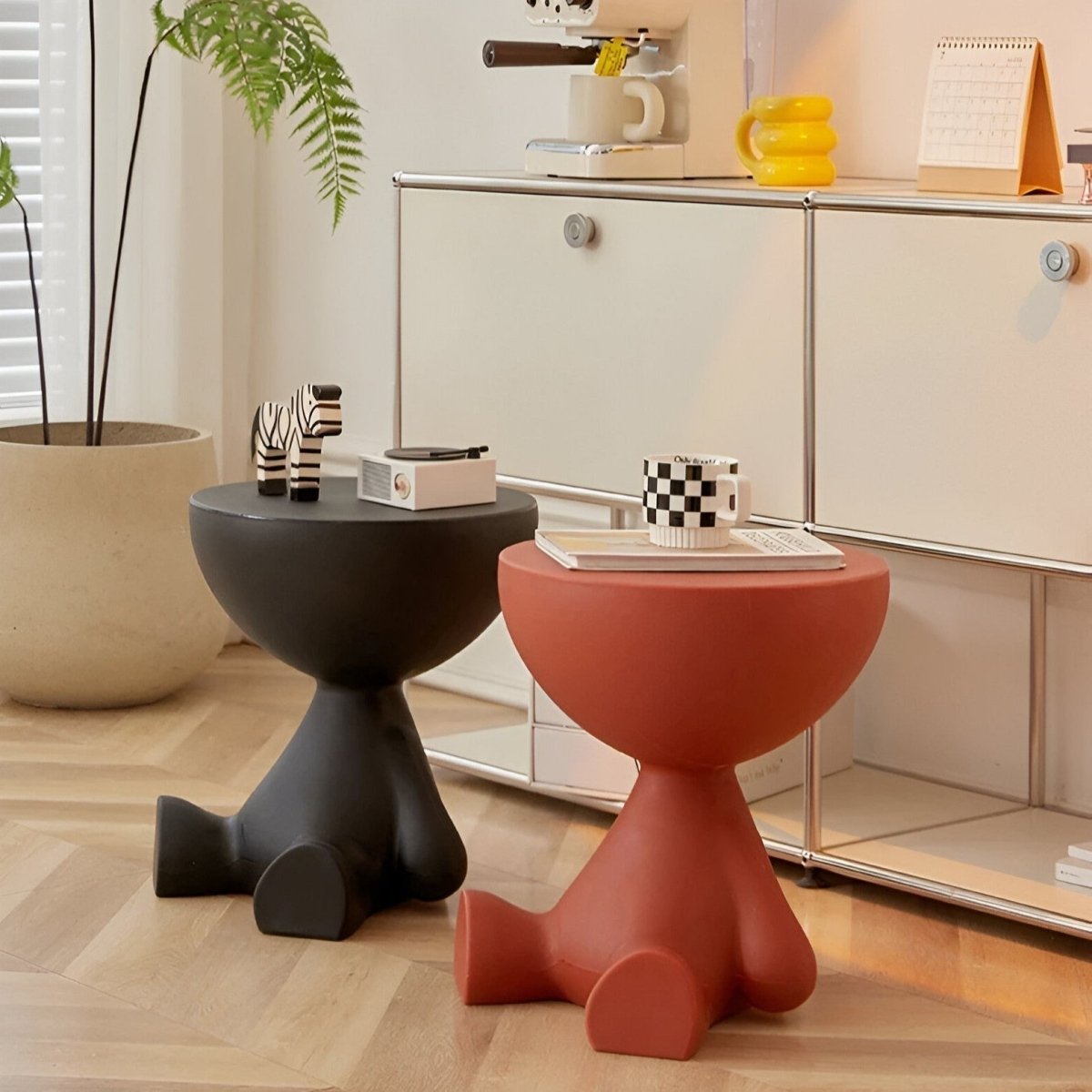 LUXROUND TABLE - Elegant rund soffbord för stilfullt boende